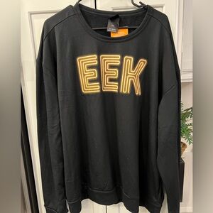 Men’s Black Hyde and EEK Sweatshirt XXL